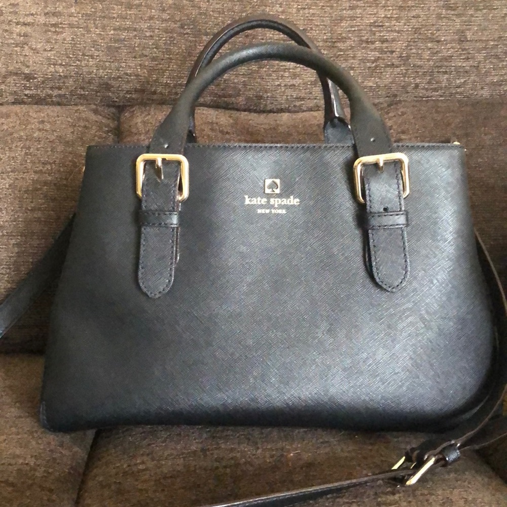 Adorable black Kate Spade purse